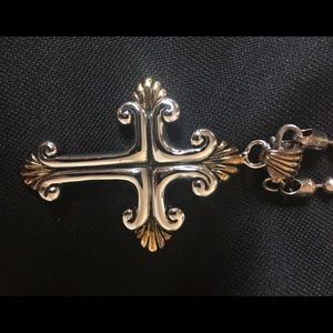 Barse Cross Necklace